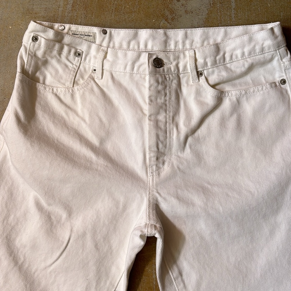 Dries Van Noten white jeans - Picture 2 of 6